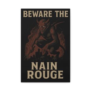 Nain Rouge Canvas Wall Art
